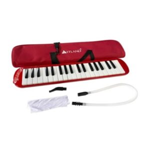 Artland 37 Piano Keys Melodica, Red - MEL3701-RED, BLUE, BLACK, PINK & GREEN