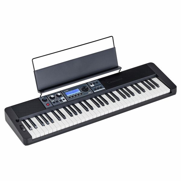 12 Casio 61-Key Professional Casiotone Keyboard, Black - CT-S500C2 - Image 1