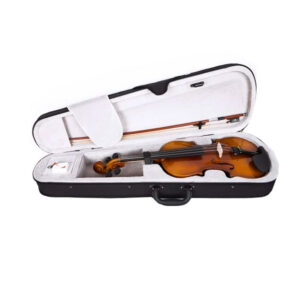 ARTLAND Plywood Violin, Size 1/16 with Case & Bow For Kids - GV101F-1/16