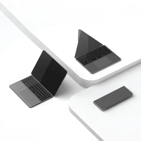 Portable Foldable Wireless Keyboard With Touchpad-PAWA
