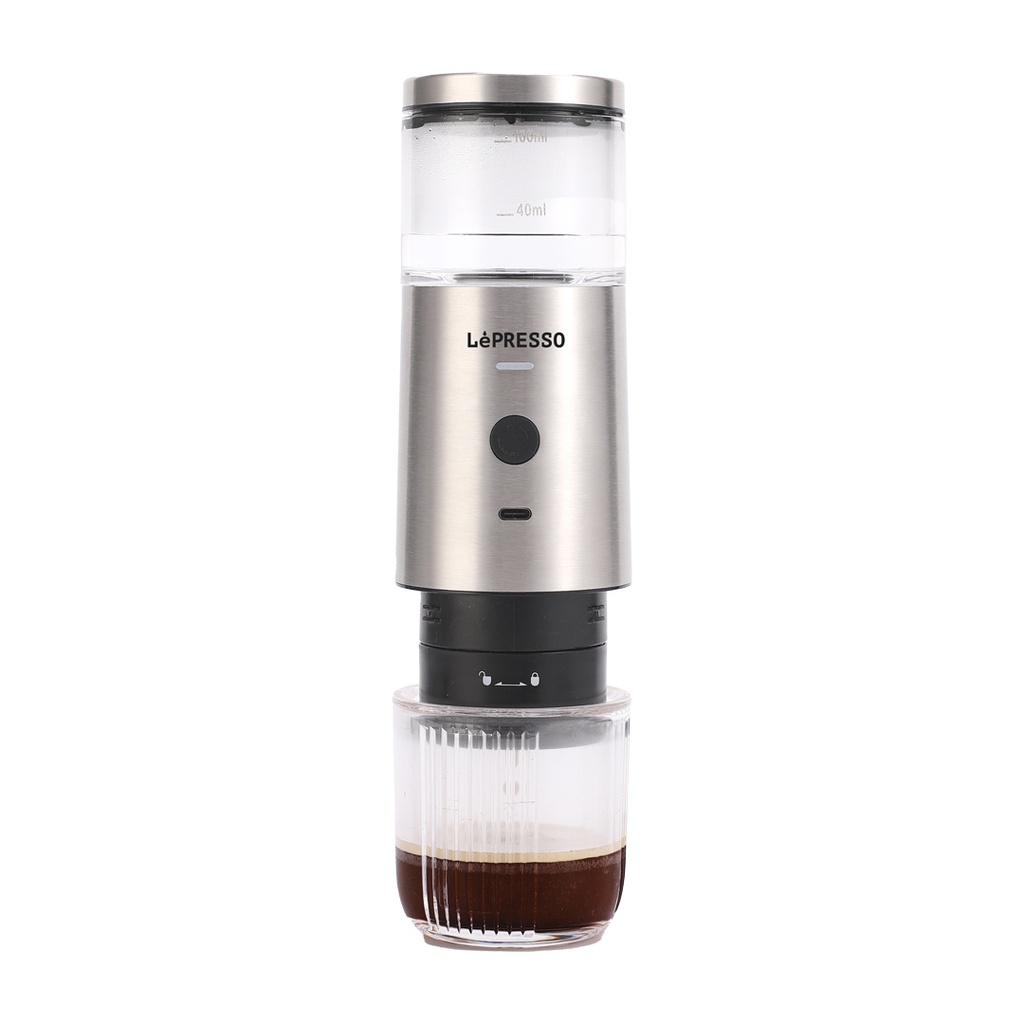 27 LePresso Stainless Steel Portable Espresso Maker - Image 1