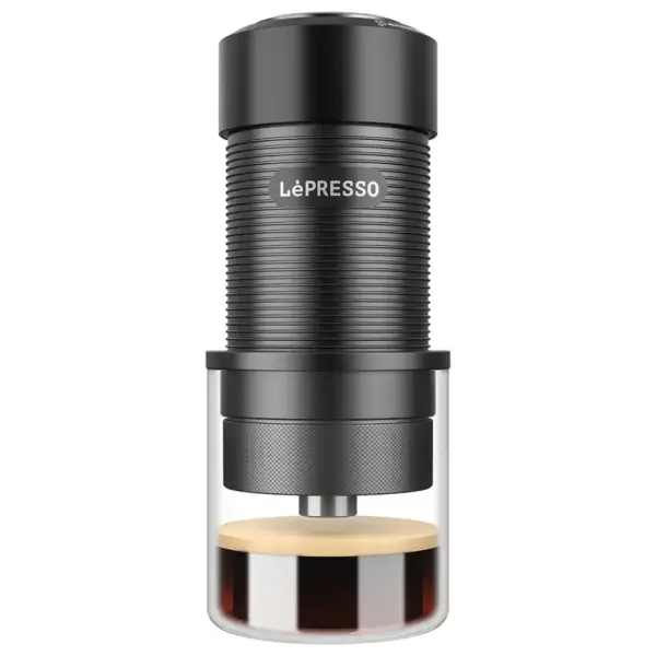 Lepresso Hand Press Espresso Maker - Black