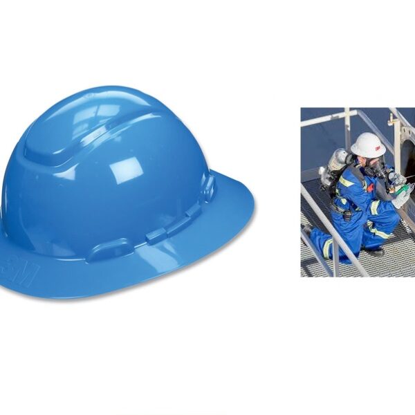 3M Full Brim Safety Helmet - Blue