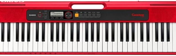 Casio CT-S200RDC2 Casiotone Musical Keyboard, 61 Keys - Red