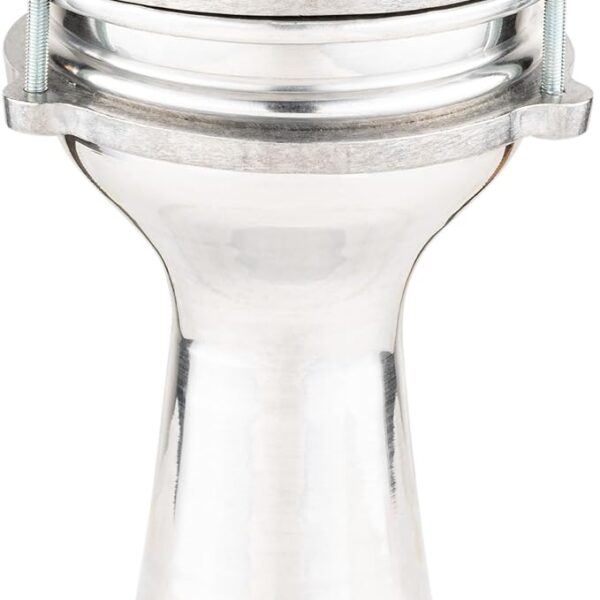 Mini Darbuka Egyptian Goblet Drum, Cast Aluminum