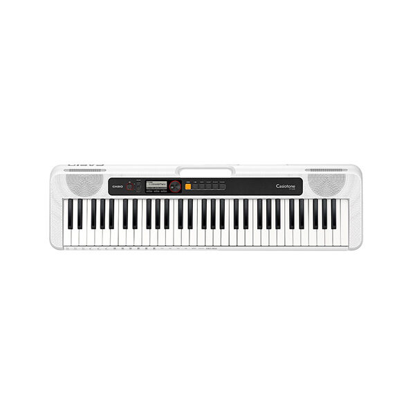 Casio 61 Keys Portable Music Keyboard, White - CT-S200WEC2