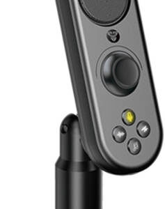 Fantech MCX02 Leviosa Live Smart All-in-One Studio Microphone, Cardioid Polar Pattern, Noise Canceling & Audio Sharing, 48kHZ at 16 bit Sample Rate, Mobile & PC USB Interface, Black | MCX02-2