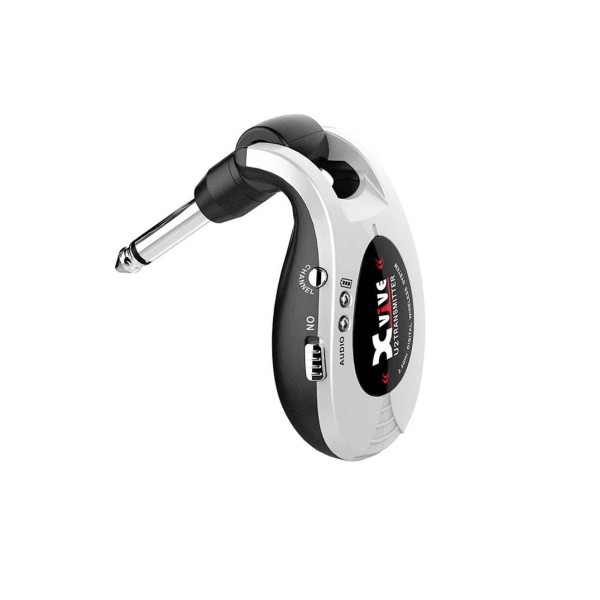 26 Xvive U2 2.4 GHz Guitar Wireless System Silver Finish - U2-SILVER - Image 1