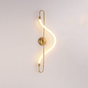 Wall Light 12W D300×H1100mm 3000K  Copper