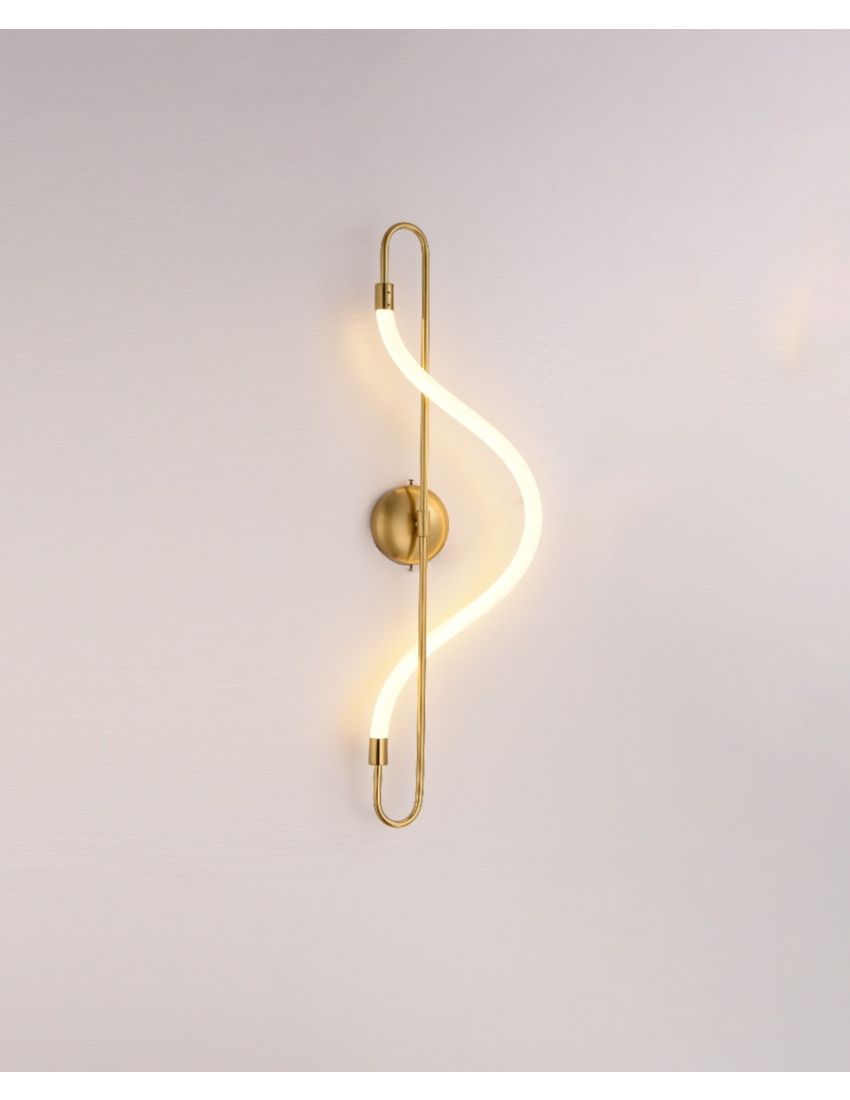 01021939_1__2.jpg Wall Light 12W D300×H1100mm 3000K Copper - Image 1