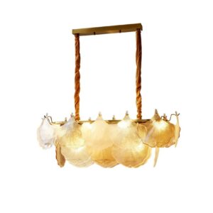 Pendant Light L150*W45cm  Gold (without bulbs)
