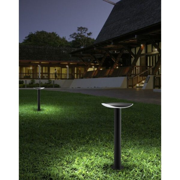 OUTDOOR Stand Lamp 13W/500 3000K  Dark Gray