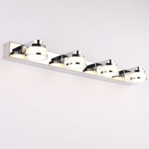 Bathroom Mirrors Lighting 4 Head 12W 62cm  Silver