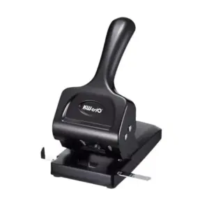 KW-TRIO-HEAVY DUTY 2-HOLE PUNCH, CAPACITY 65 SHEETS, BLACK 093Y0