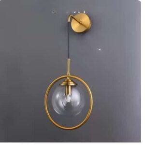 Modern LED Wall Lamp Glass Ball