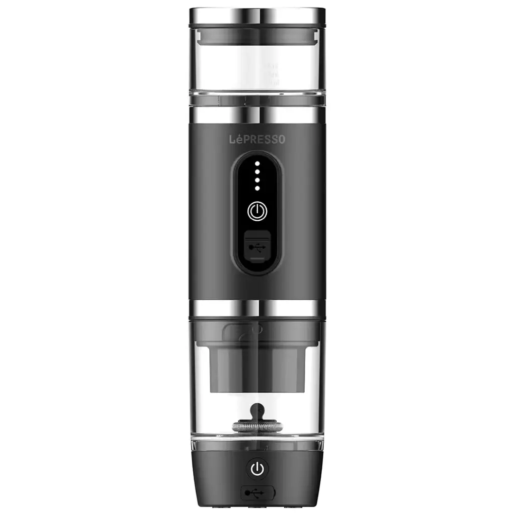 1-1.webp Lepresso 4 in 1 Portable Coffee Machine with Milk Frother - Image 1