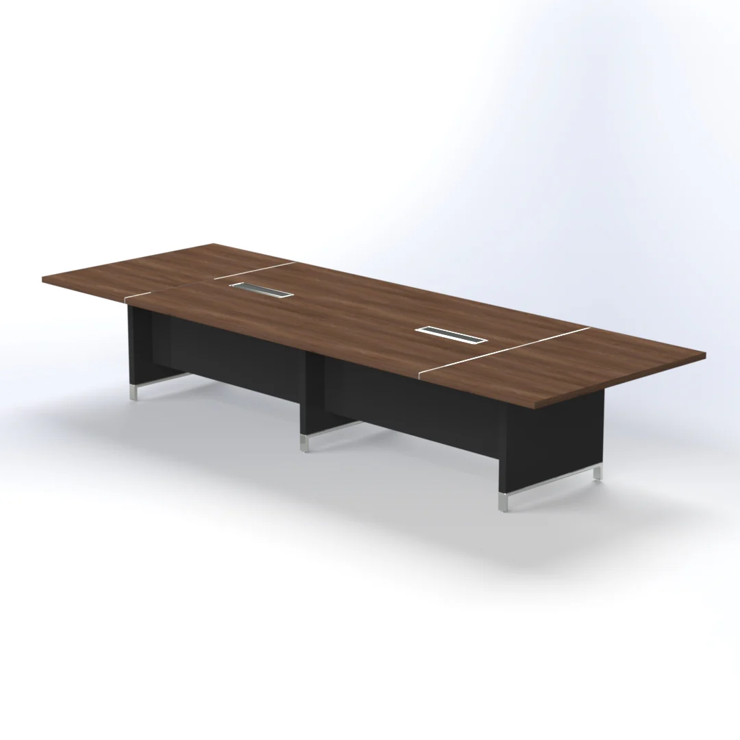 1-11-4.webp Linea Due Conference Table W2400 x D1200 x H750mm Meeting & Conference - Image 1