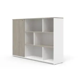 Vee Tall Credenza W1800 x D400 x H1232mm Cabinet Clearance Filing Cabinet
