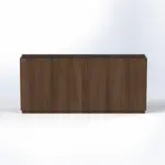 Elite Credenza W1800 x D450 x H800mm Maryland Walnut B Cabinet