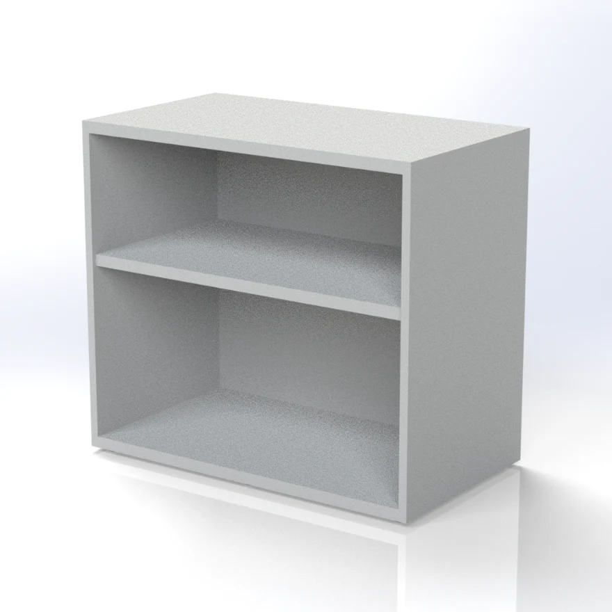 1-125.webp Flow Cabinet H72 - Desk Extension W800 x D450 x H720mm - Image 1