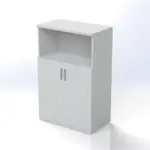 Flow Combination Cabinet H123 W800 x D450 x H1237mm Filing Cabinet