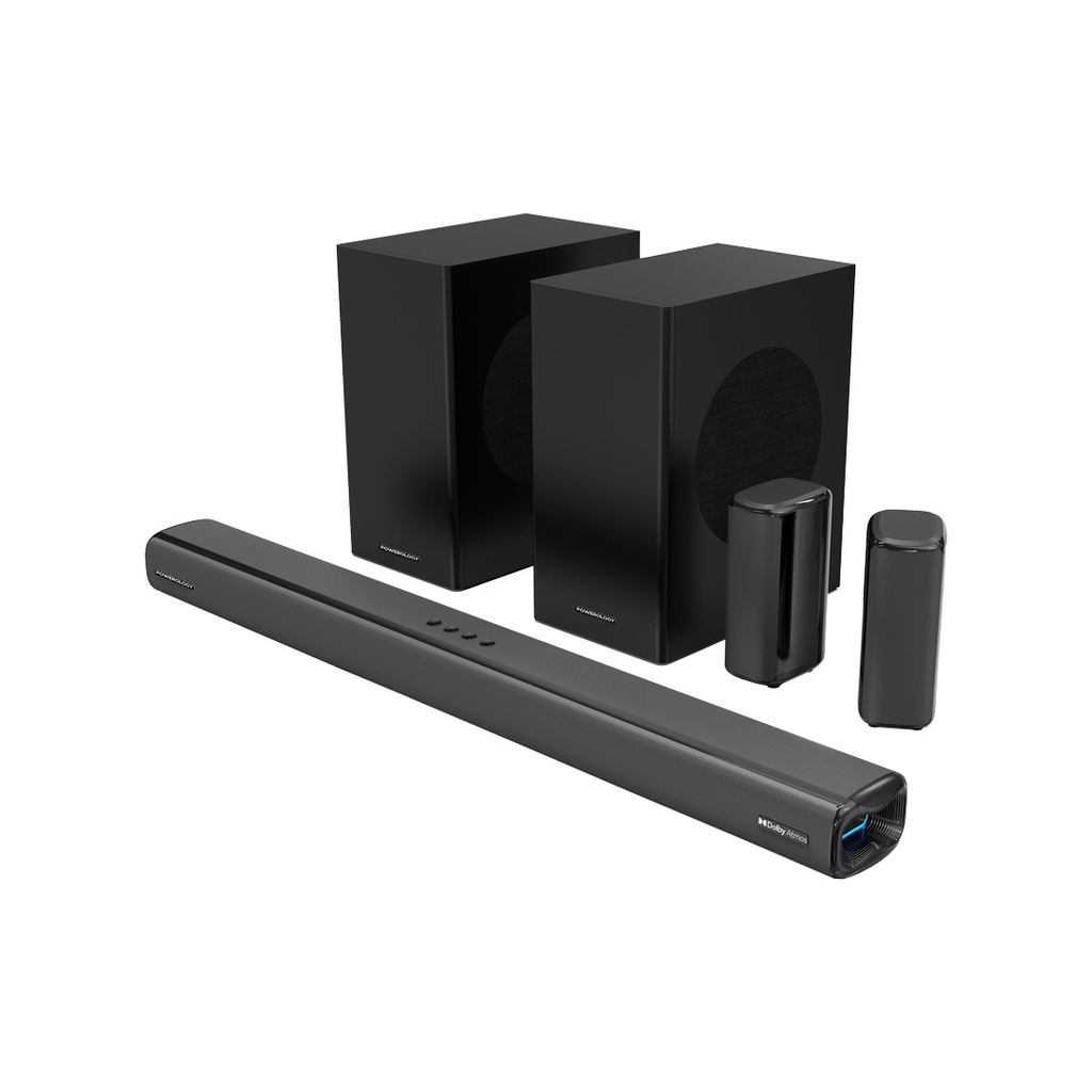 1-14.jpg Powerology 5.2.4CH Dual Woofer Wireless Home Theater - Black - Image 1