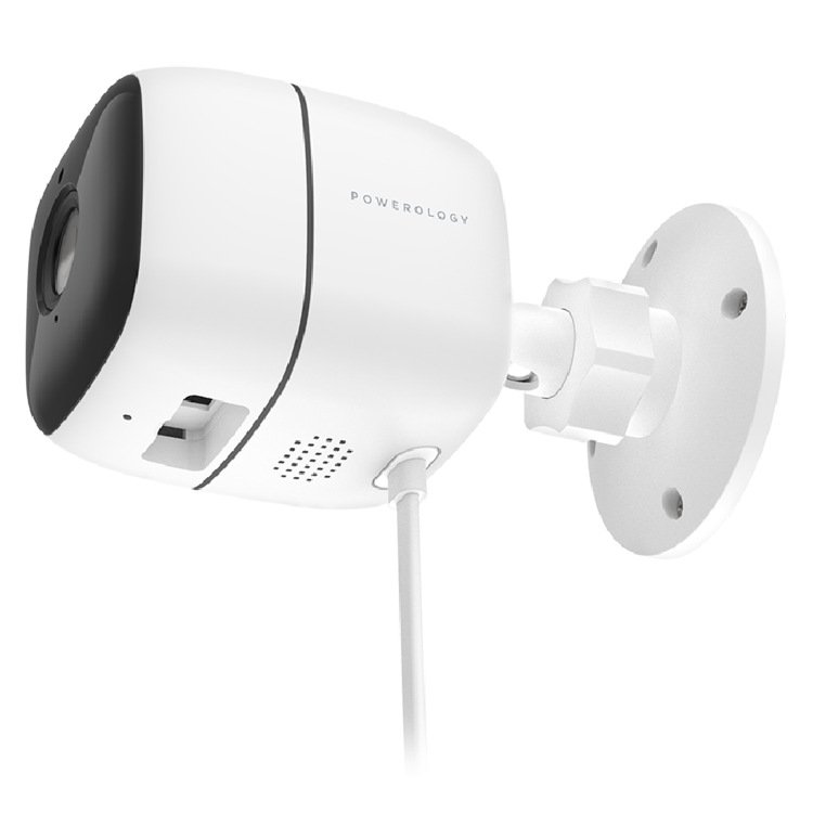 1-15.jpg Powerology Wi-Fi Smart Outdoor Camera 110° Wide Angle Lens Camera 1080P Full HD - Image 1