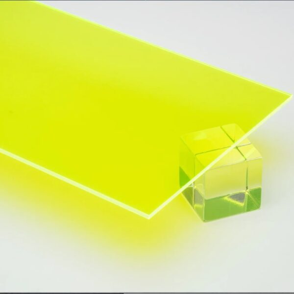 Flourescent Green Acrylic Sheet 3mm - (1220 X 2440 MM)