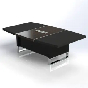 Linea Uno Curved Meeting Table W3200 x D1400 x H750mm Meeting & Conference