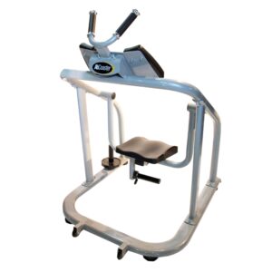 AB Coaster CTL – Silver : Target Your Abs