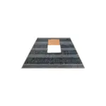 Camouflage Camping Mat with Fire Hole 2 x 3 M