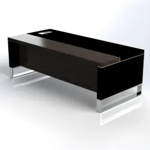 Linea Uno Straight Desk W2200 x D1000 x H750mm Executive Desks