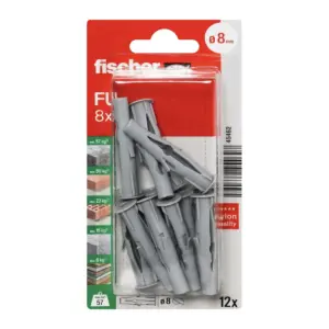 FISHCHER FU 8X50 K /BLISTER/ PLUG 12PCS
