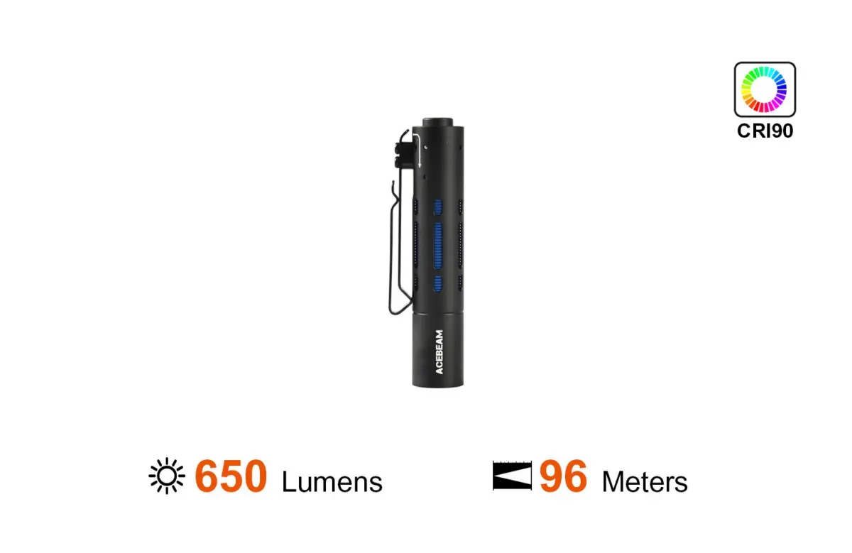 Acebeam Rider RX AL Black - Image 1