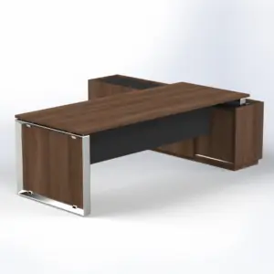 Elite Executive Desk with Credenza Return W1800 x D2100 x H750mm