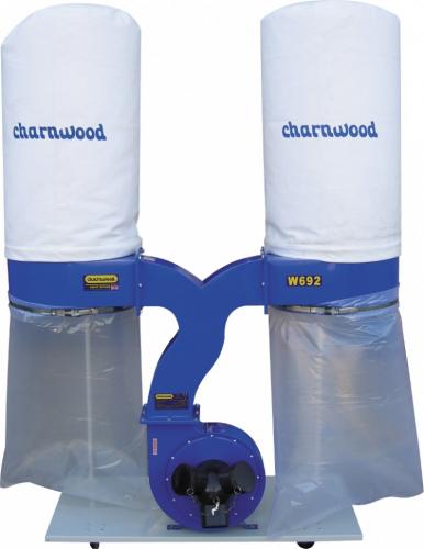 1-50.jpg Wood Dust Collector with 2 Cotton & 2 Plastic Bags - Image 1