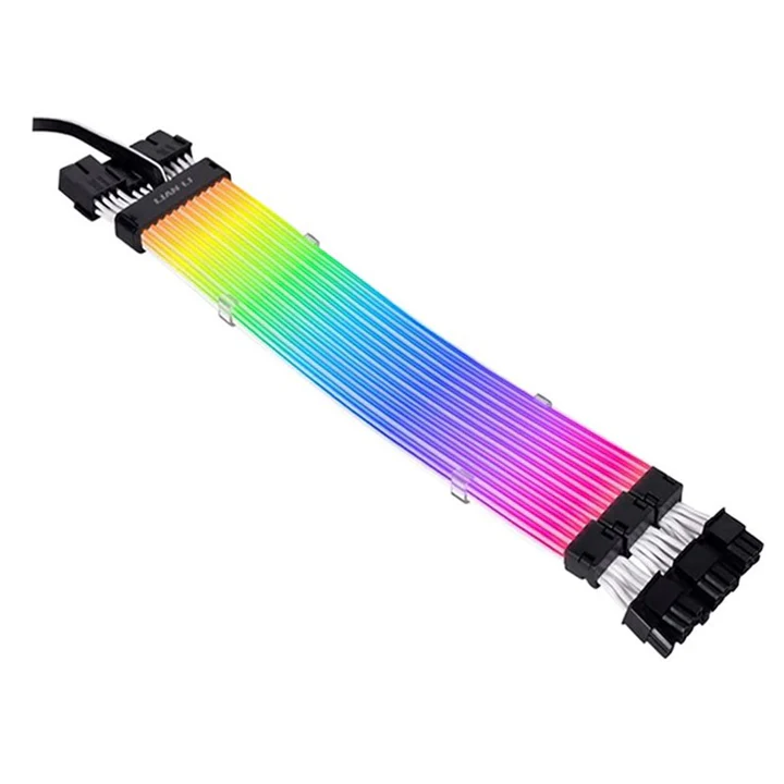 10.webp LIAN LI STRIMER Wireless 3x8 Pin RGB Extension Cable - Black - Image 1