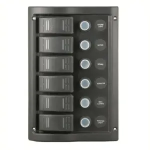 6 Gang Waterproof Switch Panel