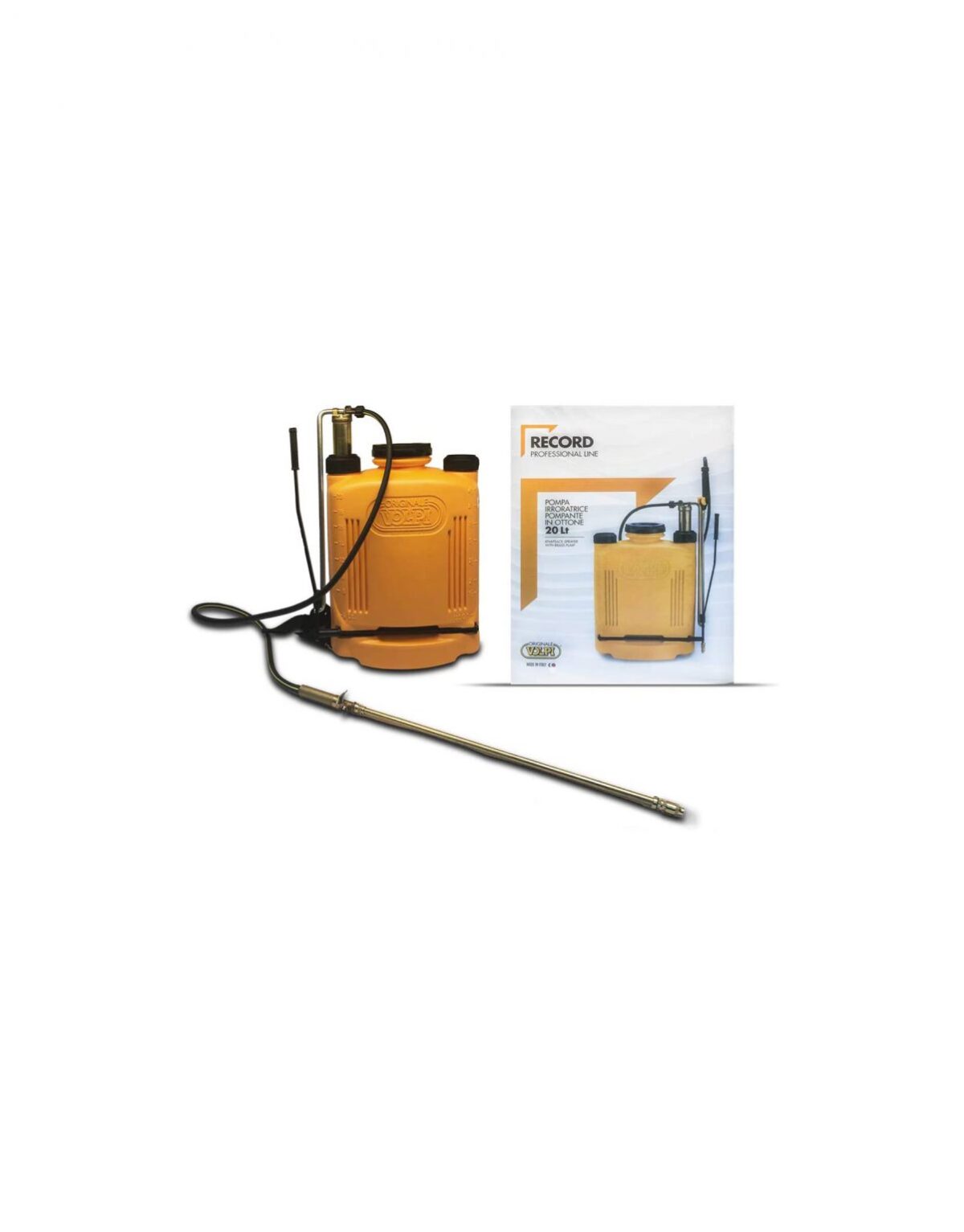 11-7.jpg Volpi Knapsack sprayer 20 Liter Brass Pump - Image 1