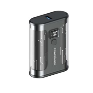 Powerology Crystalline Series Power bank 10000mAh PD 35W - Transparent/Grey