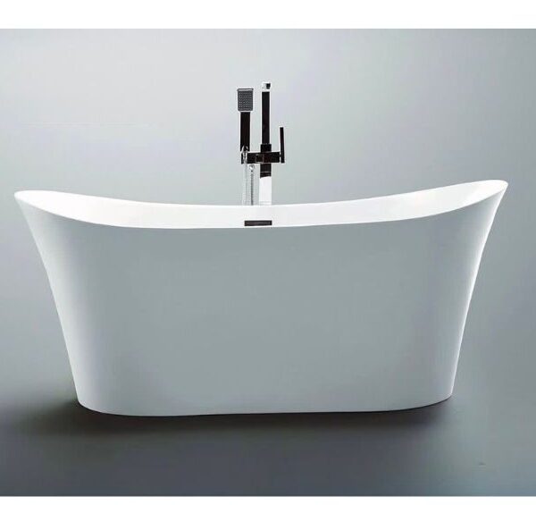 Acrylic White Bathtub Style -11 (75*78*170)