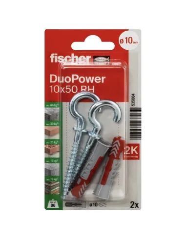 12-33.webp FISHCHER DUOPOWER 10X50 RH K NV PLUG + ROUND HOOK 2PCS - Image 1