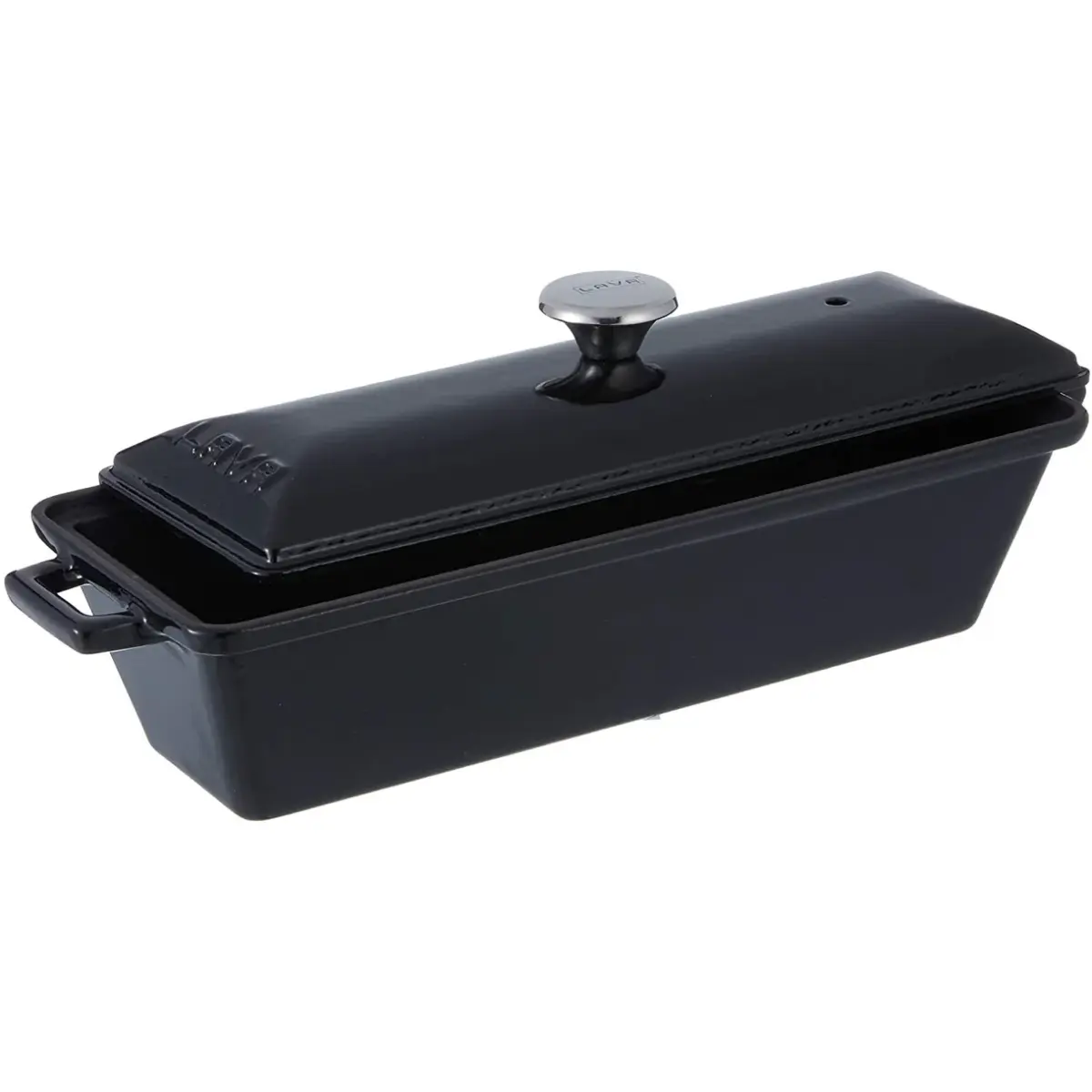 12-5-4.webp LAVA BREAD / TERRINE POT- MATT BLACK - Image 1