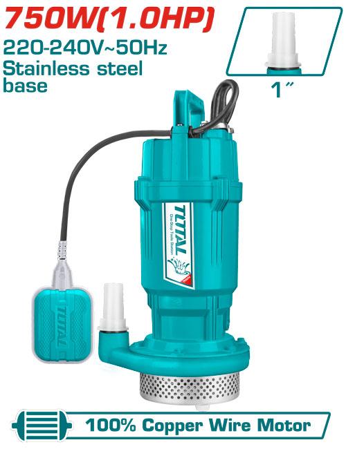 12-7-1.jpg TOTAL Submersible Pump 750W - Image 1