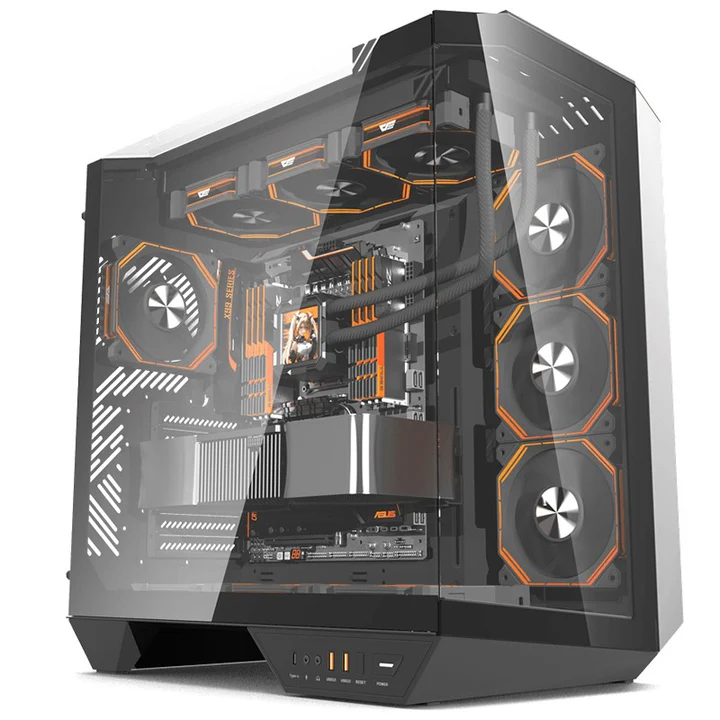 12-7.webp DarkFlash DY470 ATX Mid Tower Gaming Case - Black (4 ARGB Fans Included) - Image 1
