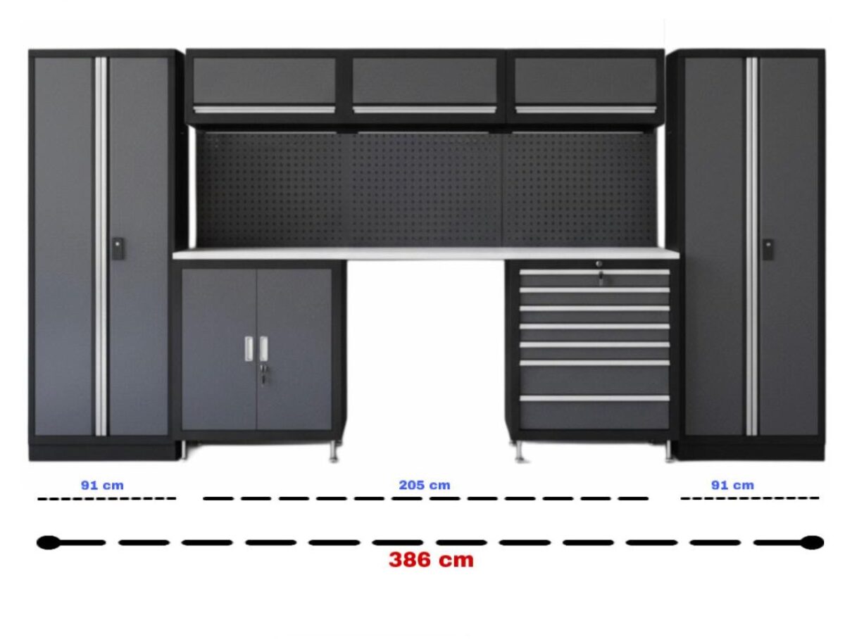 386cm Professional Workstation for Workshop / Garage / Factory - Image 1