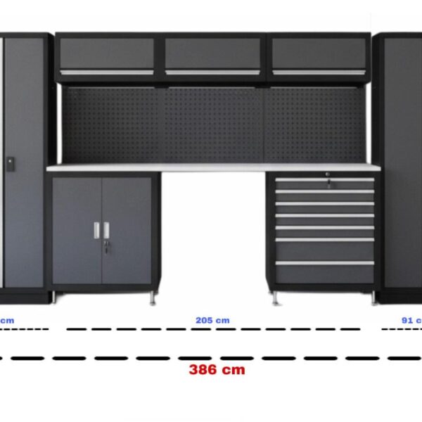 386cm Professional Workstation for Workshop / Garage / Factory