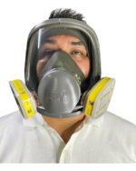 3M Full Face Mask (6800) with set of Chemical Filter (6003) - Image 2