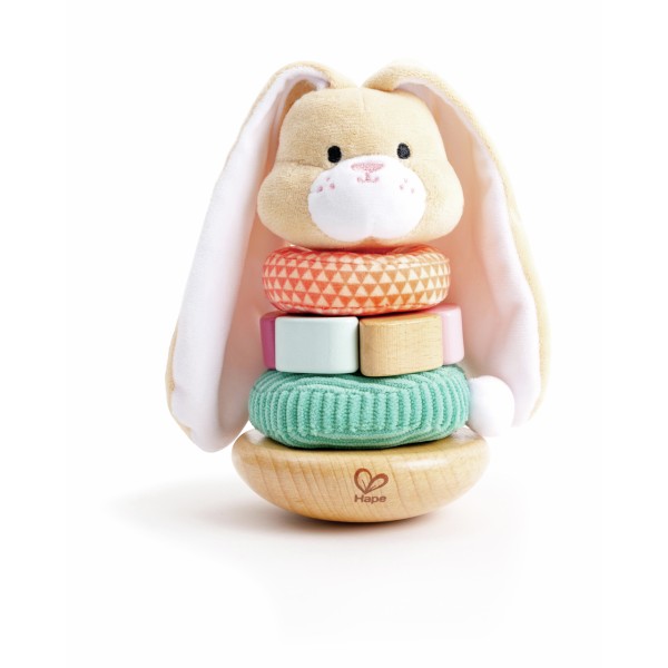 13-1-1.jpg Hape Bunny Stacker Toy - Image 1