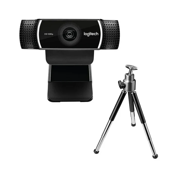 13-1-1.webp Logitech C922 Pro Stream Full HD 1080p Webcam With Tri-Pod - Black - Image 1